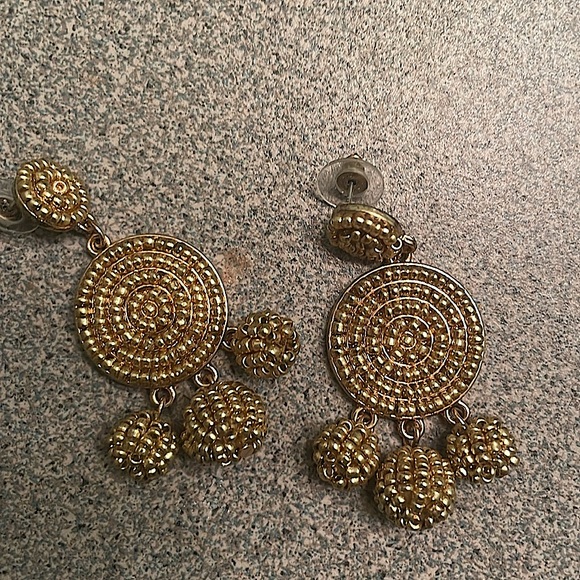 Festive Chunky Earrings - Picture 2 of 4